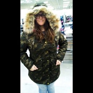 Camo Winter coat